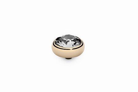 Qudo Gold Topper Sesto 10mm - Crystal